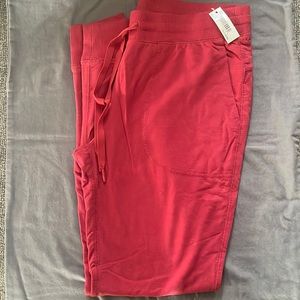 Amazon Essentials Womens Red Jogger Sweatpants Size Small
